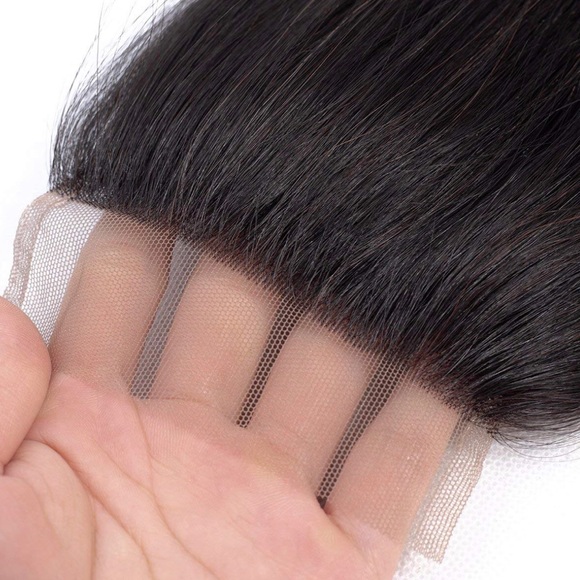 14/16/18 + closure Brazilian Straight hair - Picture 5 of 5